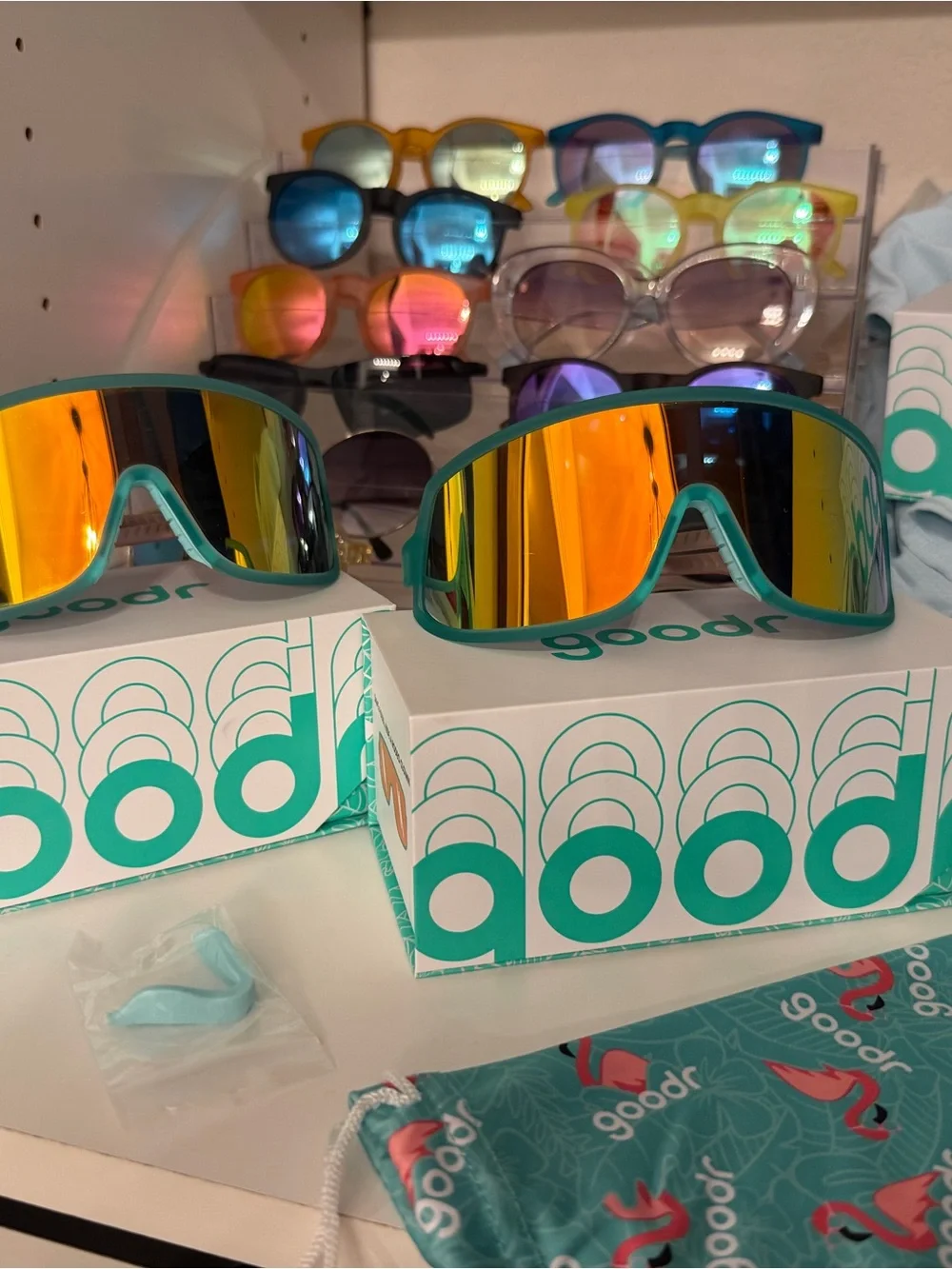 Goodr Wrap G Sunglasses “Save a Bull ride a Rodeo Clown” Buy one get one